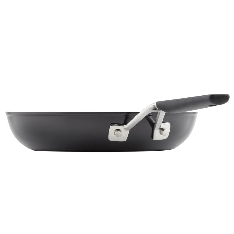 KitchenAid Hard Anodized Nonstick Frying Pan/Skillet, 10 Inch - Onyx Black