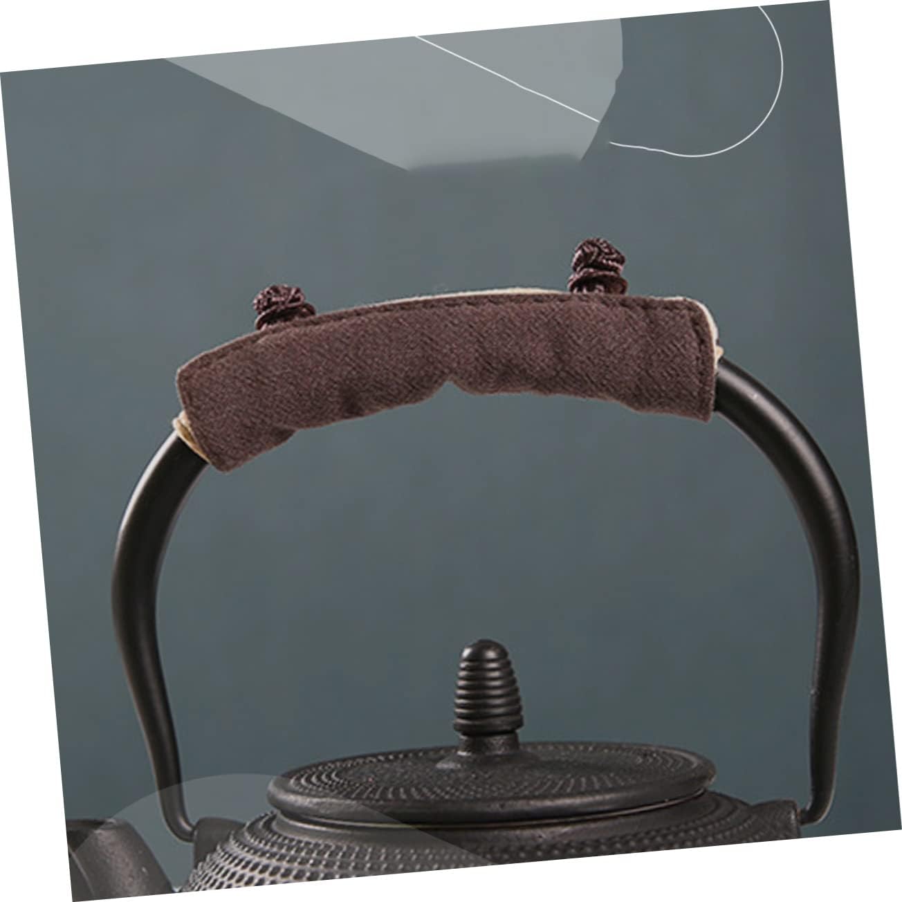 2pcs Teapot Handle Gloves - Decorative Kitchen Utensils Holder, Washable Handle Cover for Teapot and Kettle
