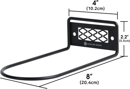 Set 6 -MK1068A J JACKCUBE DESIGN Black Metal Floating Shoe Display Shelves for Wall Mount, of Sneaker Showcase