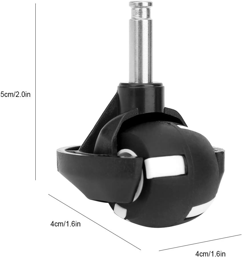 Atyhao Sweeping Robot Wheel, 2Pcs ABS Universal Wheels Replacement Accessory Fit for N79/N79S