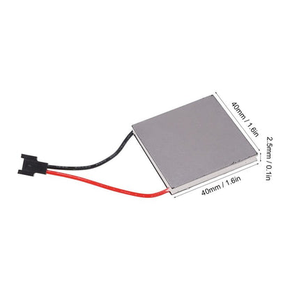 Fayelume Thermoelectric Generator, Wood Stove Fan Heat Powered, 227℃ Graphite Fireplace Fan Generator Sheet for Burning Stoves Fans