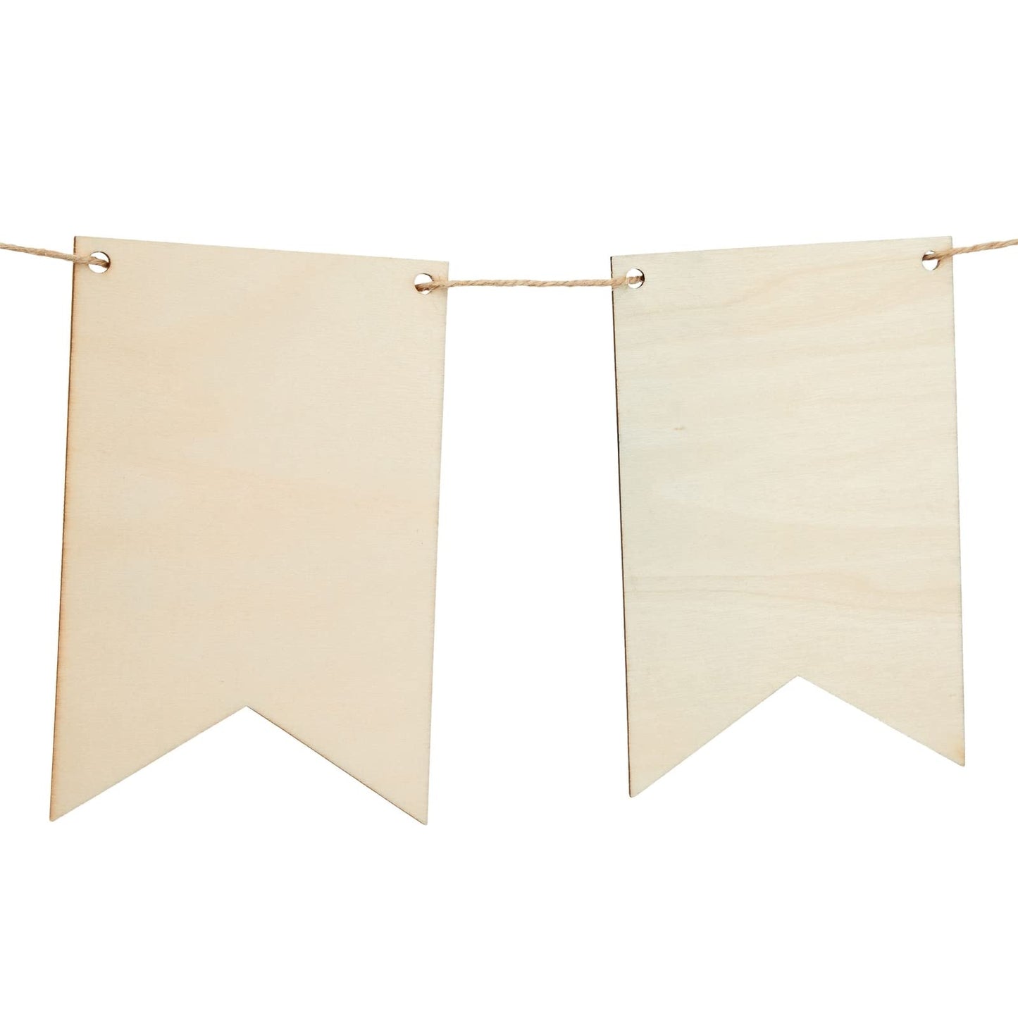 Juvale Unfinished Wood Crafts Blank Signs - 5.9 x 3.8 x 0.1 in, Brown, Pack of 48 - Bulk Wood Blanks & Shapes for Painting & Engraving DIY Crafts