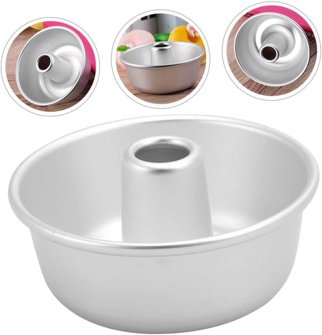 4pcs Donut Pan for Baking, Aluminum Alloy Donut Mold Cake Pan, Baking Tools for Muffins, Cupcakes