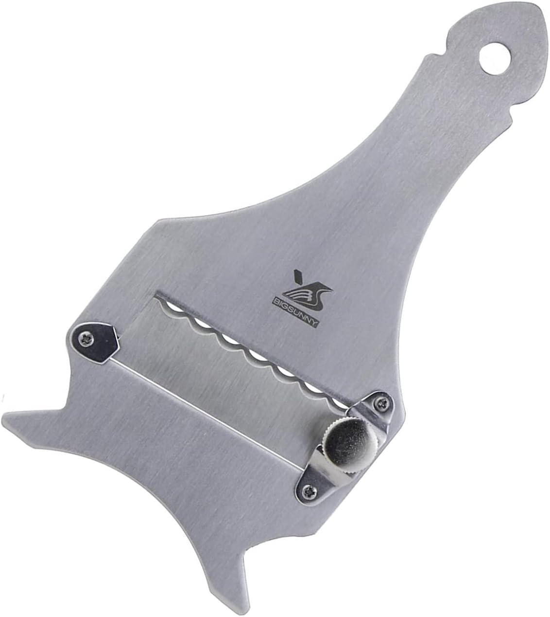 MSY BIGSUNNY Truffle Slicer - 6.5" Stainless Steel Chocolate Shaver with Adjustable Blade Cutter