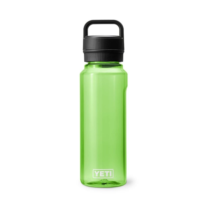 YETI Yonder 1L/34 oz Water Bottle with Leakproof Yonder Chug Cap, Canopy Green