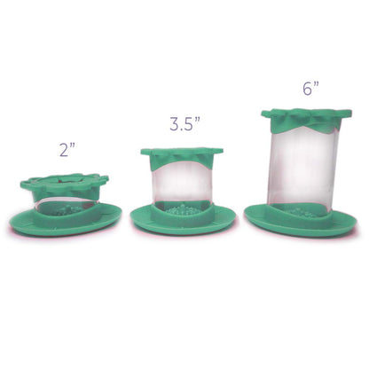 Paint Puck Ultimate Rinse Cup Paint Brush Cleaner (Green, Mug) – Non-Spill Paint Water Cup & Brush Cleaner with Brush Holder, Squeegee Lips & Drip Tray for Acrylic, Watercolor & Art Supplies
