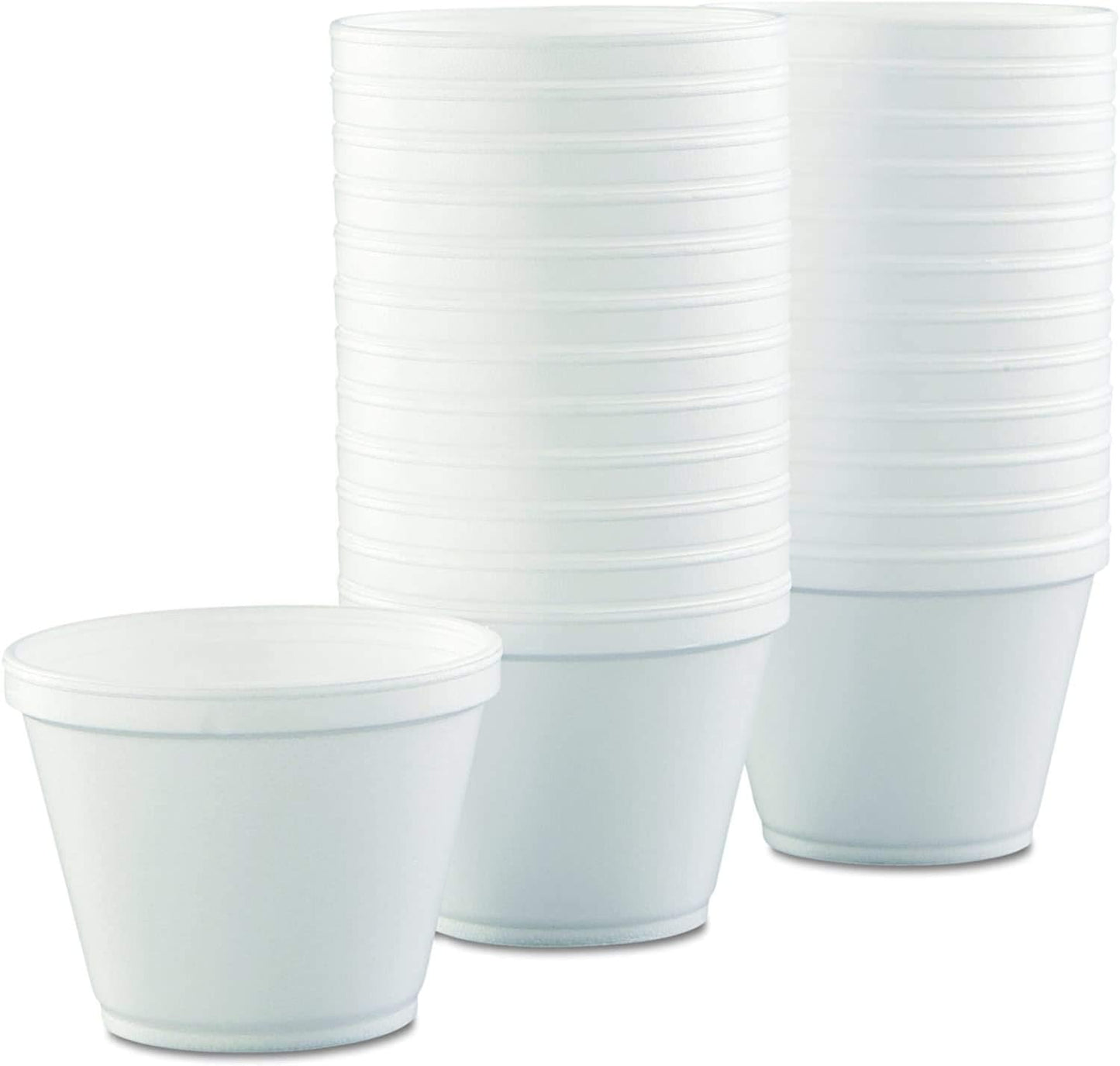 AMZ Empire 12 50/Case, Cups/Set 50 (12 oz) Ounce Customizable Deli Foam Container With Vented Lid For Hot And Cold