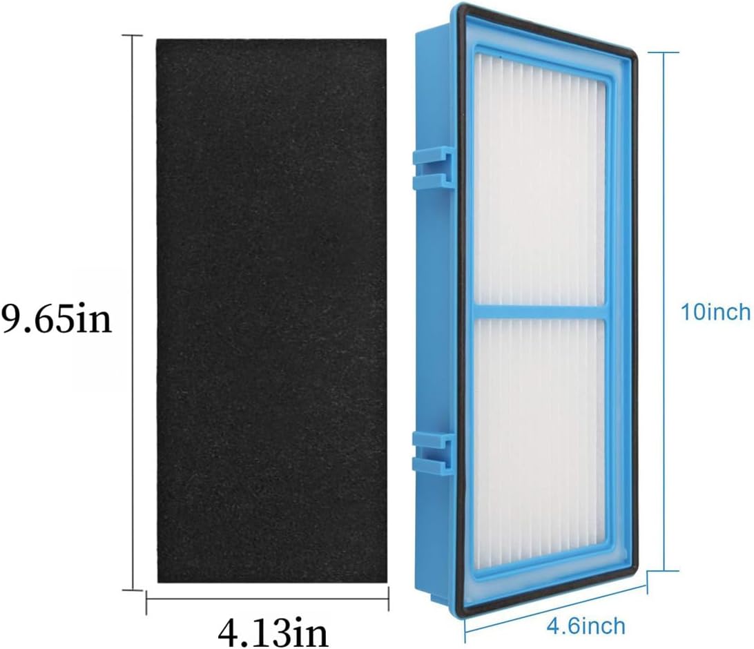 Air Filter Replacement for Holmes Air Purifiers, 1 Filter + 3 Carbon Booster Filters, HAPF30AT