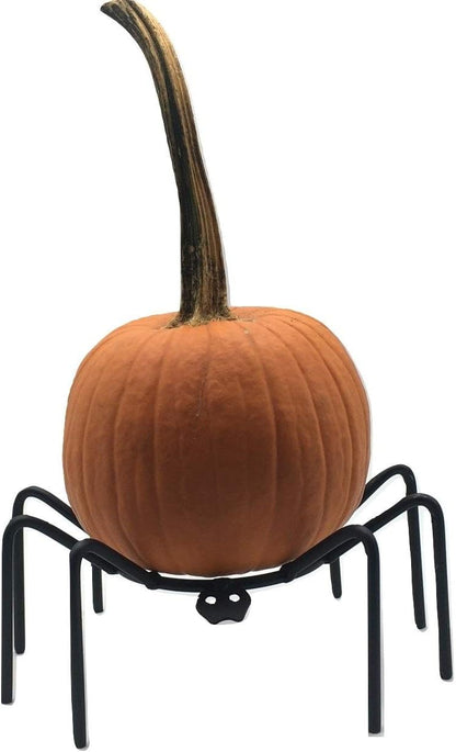 Handcrafted Metal Spider Fall Decoration for Pumpkin and Mum Displays