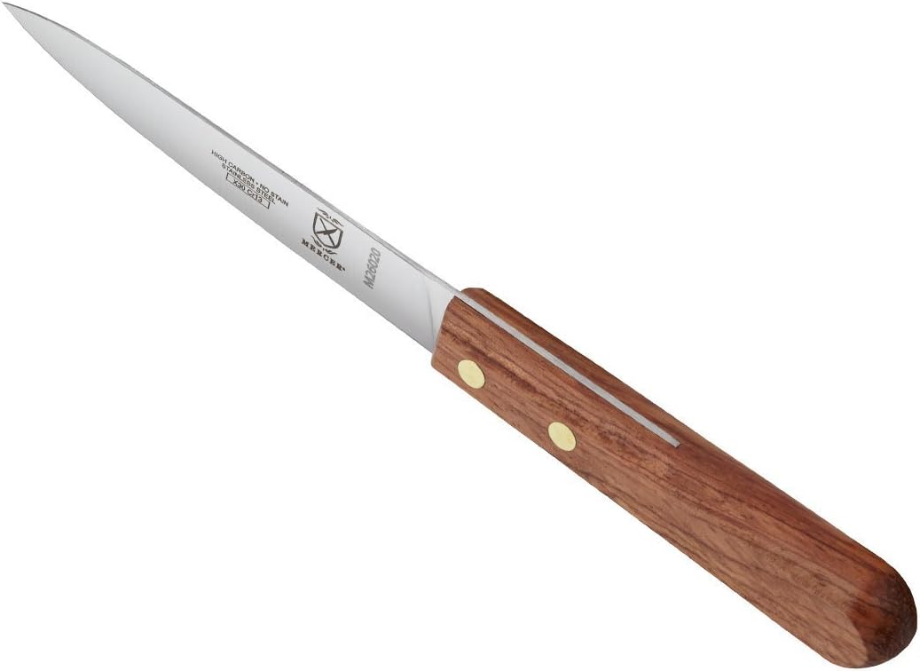 Mercer Culinary Praxis 4 Inch Paring Knife with Rosewood Handle