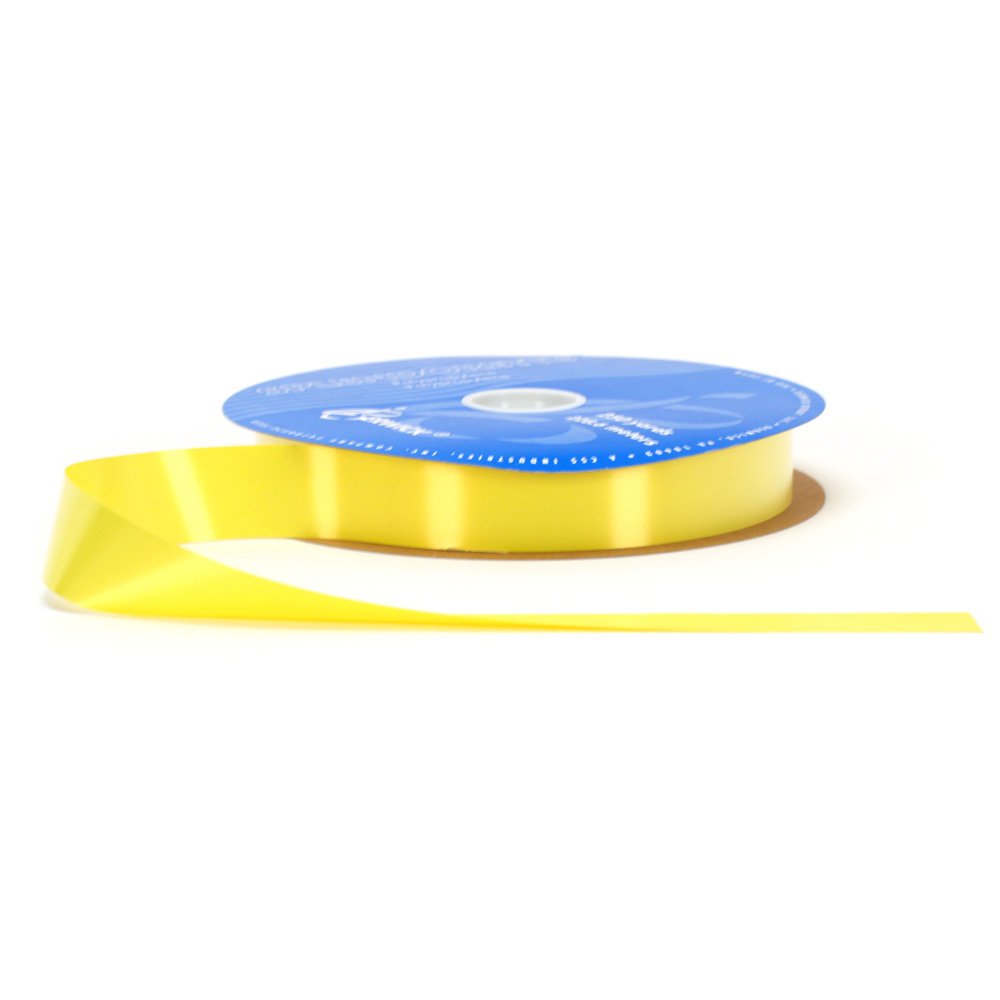 Berwick P8 65 Splendorette Craft Ribbon, 1-1/4-Inch Wide by 250-Yard Spool, Daffodil