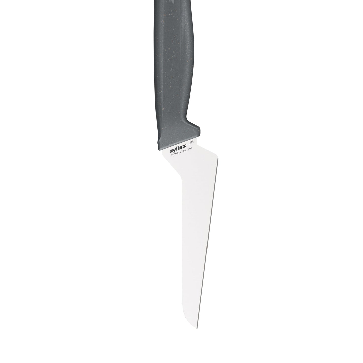 Zyliss Offset Santoku Knife – Sharp German Stainless Steel Blade – Sustainable Wheat Straw Handle – Precision Kitchen & Vegetable Knife – Dishwasher Safe – 3.9 inches