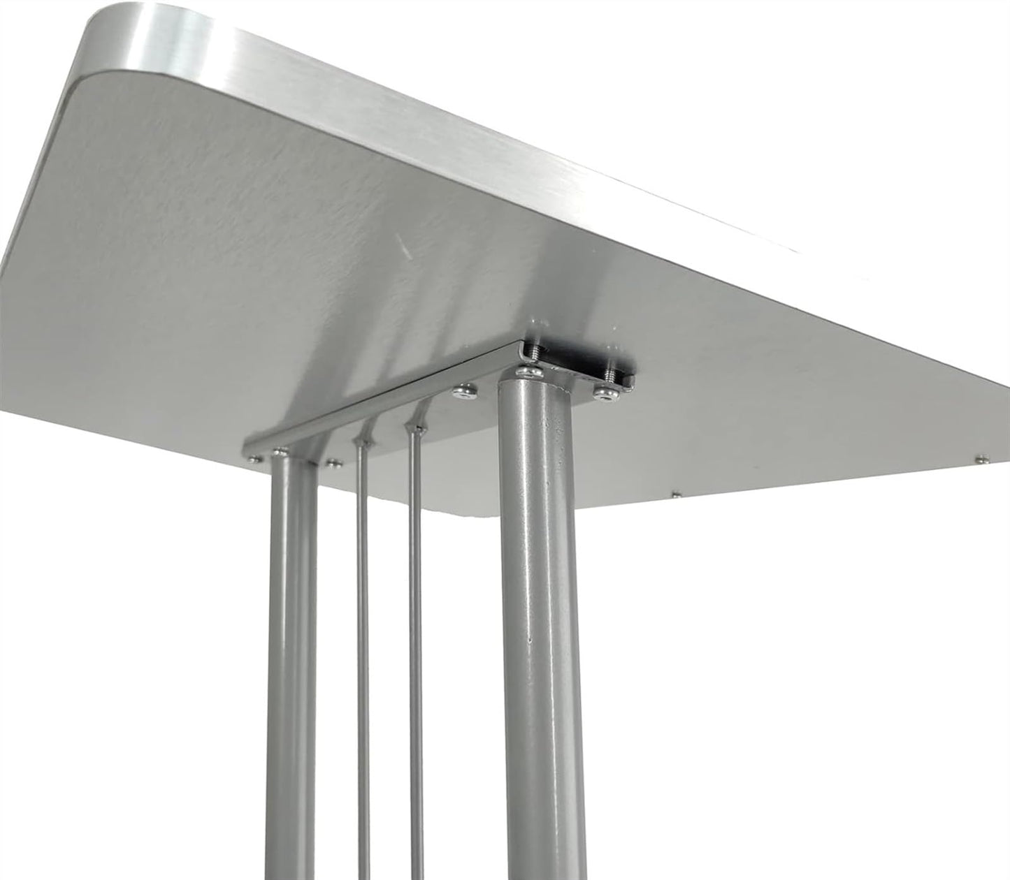 BTZHY Lectern Podium Stand, Acrylic Iron Podium School Church Stage Host Table Hotel Reception Desk Company Conference Table Commercial