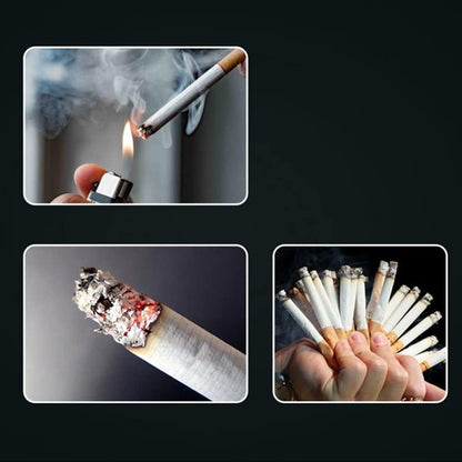 Stainless Steel Mini Pocket Ashtray, Portable Cigarettes Ash Tray with Lid, Compact Car Supplies for Office, Home