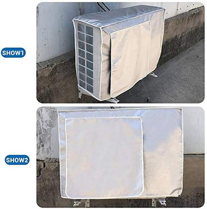 Air Conditioning Cover, Waterproof Dustproof Outdoor Window AC Unit Mini Split System Cover
