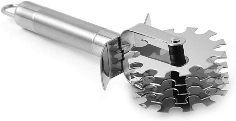 Hemoton Meat Tenderizer - Stainless Steel Meat Mallet Rolling Hammer for Steak, Beef, Chicken, Lamb, Minced Meat