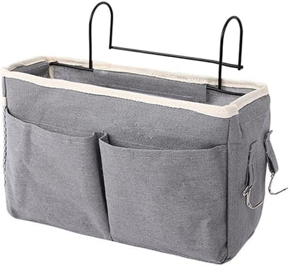 Home Multifunctional Bedside Hanging Bag College Dormitory Bedside Cloth Hanging Basket Bed Clutter Sorting Storage Bag