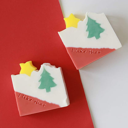 3D Christmas Tree Long Tube Silicone Mold Pine Tree Column Chocolate Candy Mold Handmade Candle Mold Embed Soap Making Supplies