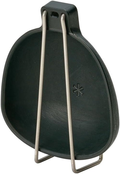 Snow Peak Folding Nylon Cooking Ladle for Camping/Hiking, Black