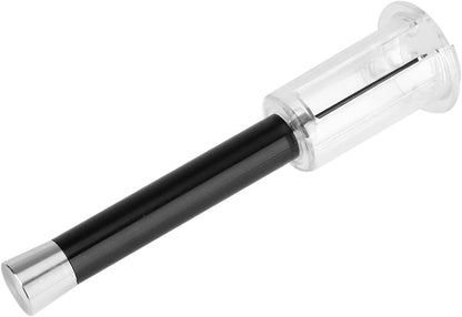 Easy Air Pump, Black Pneumatic Corkscrew for Red Wine Bottle Opener, Cork Remover