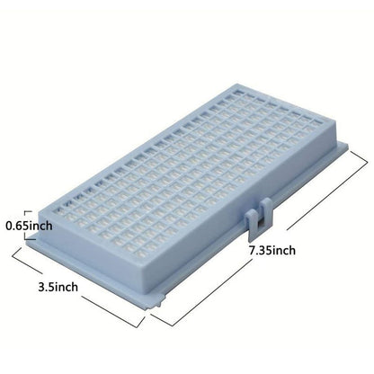 EZ SPARES 2Pcs Replacement for Miele Sf-ah30 S7000 Hepa Replacement Filter for Miele S624 S658 Canister, S7210 S7260 S7280 S7580 S768 Upright Vac Vacuum Cleaner