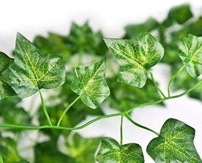 SO CAL PRO Fake Ivy Leaves, Artificial Greenery Vines for Room Decor, Faux Vines Wedding Decor (6 Strands)