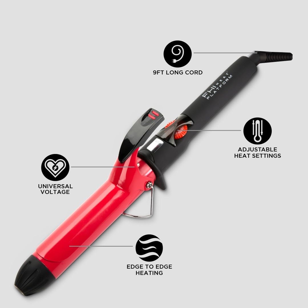 FHI Heat Platform Tourmaline Ceramic Professional Curling Iron
