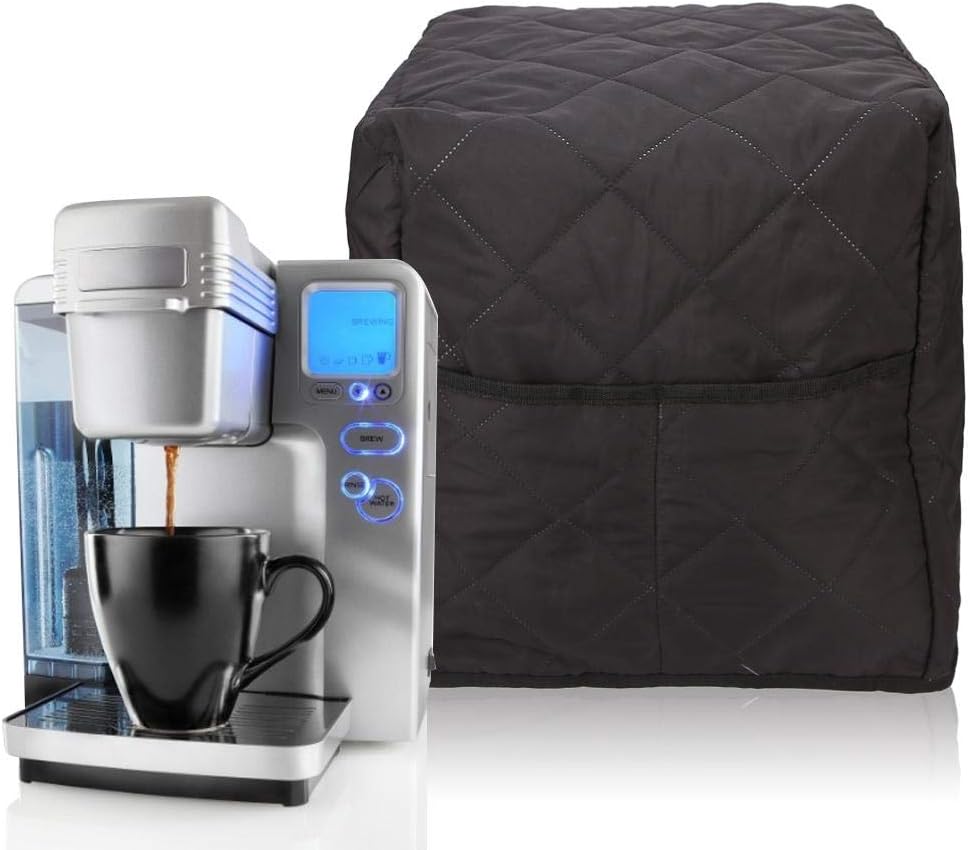 Coffee Maker Cover - Dustproof Home Appliance Cover for Coffee Machine
