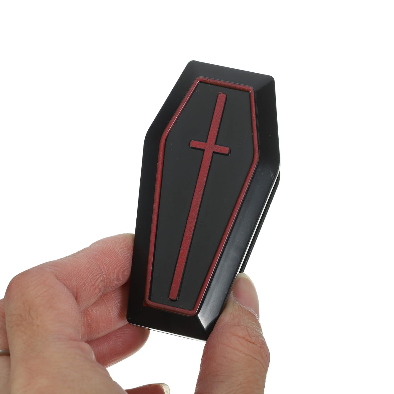 ULDIGI 10pcs Halloween Coffin Box Halloween fake coffin treat boxes with Lid Black Mini Casket for Candy Jewelry Party Favors Kids Spooky Decorations