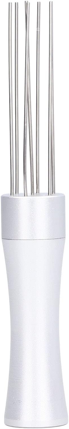 Professional Espresso Distribution Tool, Coffee Hand Tamper with Aluminum Alloy Handle for Home Kitchen
