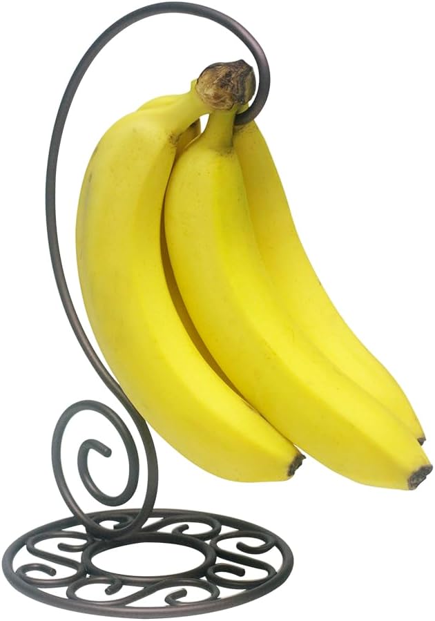 Home Basics Collection Scroll Banana Tree, Bronze