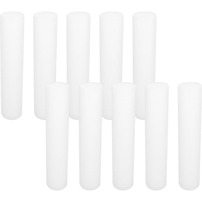 Uonlytech 10Pcs Foam Cylinders for Crafts 11.81In Floral Foam Rods for Flower Arrangements DIY Flower Making Supplies Polystyrene Tubes for Floral Sticks