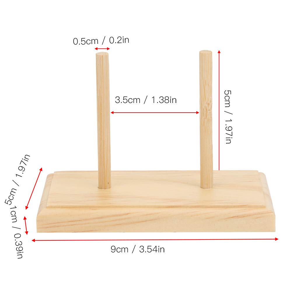 Wooden Bobbin Holder Thread Spool Stand Organizer, Very Useful Tool for Sewing and Embroidery, Craft Tool, Spool Stand, Adjustable Spools