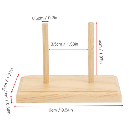 Wooden Bobbin Holder Thread Spool Stand Organizer, Very Useful Tool for Sewing and Embroidery, Craft Tool, Spool Stand, Adjustable Spools