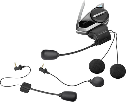 Sena 50S Motorcycle Jog Dial Communication Bluetooth Headset w/Sound by Harman Kardon Integrated Mesh Intercom System Premium Microphone & Speakers