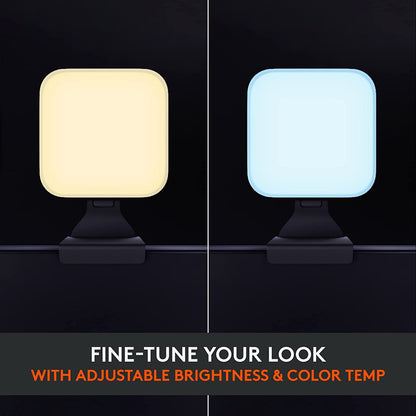 Logitech for Creators Litra Glow Premium LED Streaming Light with TrueSoft, adjustable mount, video lighting for recording streams, PC/Mac - Graphite