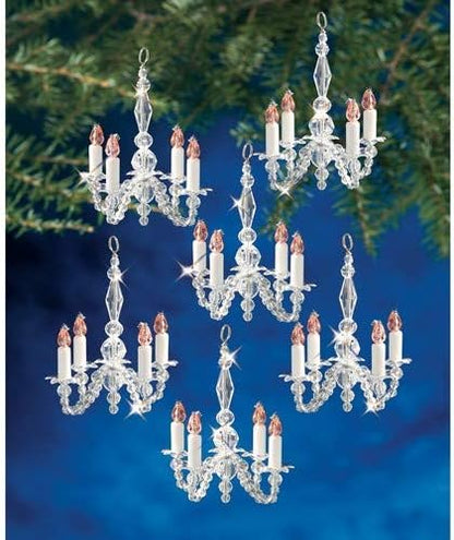 BOK-5932 The Beadery Holiday Beaded Ornament Kit, Christmas Chandeliers