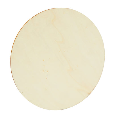 Juvale 10-Pack Wood Rounds - 8 in Diameter & 0.1 in Thick - Unfinished Wood Circles for Crafts & Engraving - DIY Coasters & Decoupage Blanks