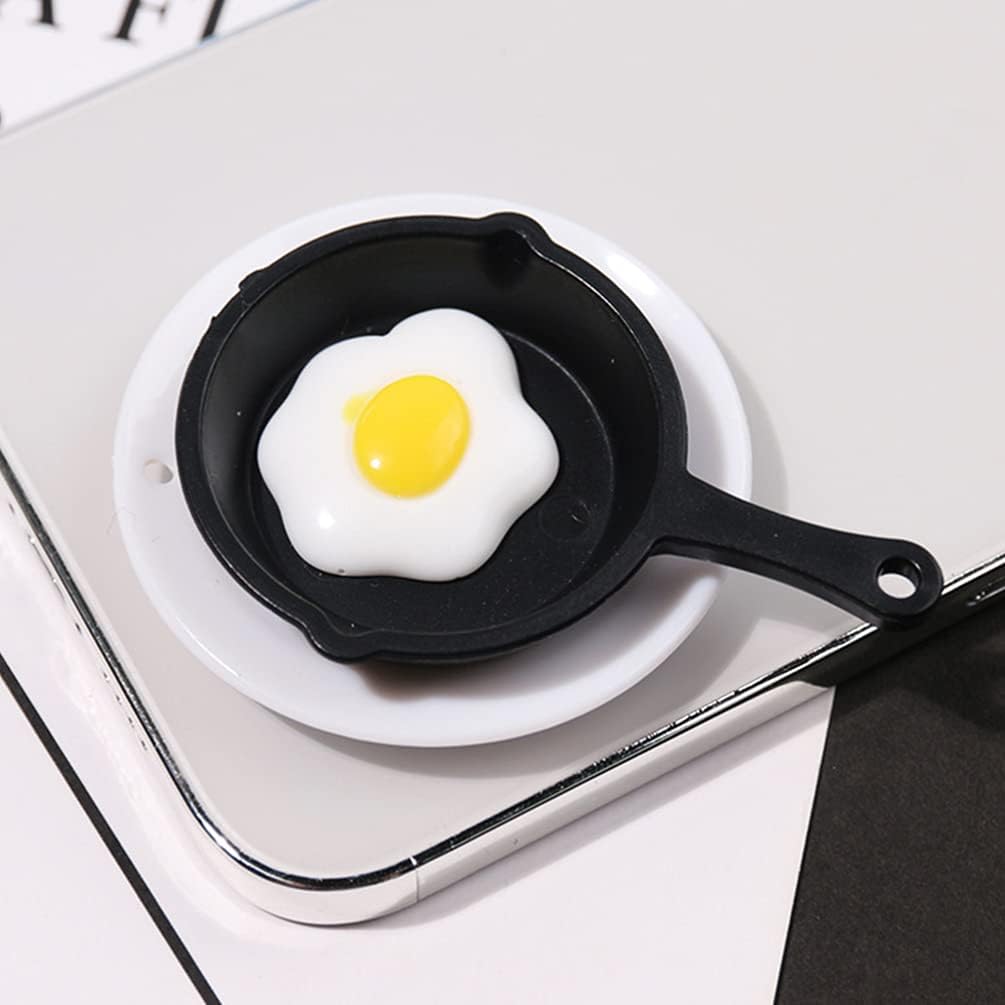ARTIBETTER 10pcs Mini Cast Iron Skillet Set, Small Frying Pan for Dollhouse Kitchen Accessories