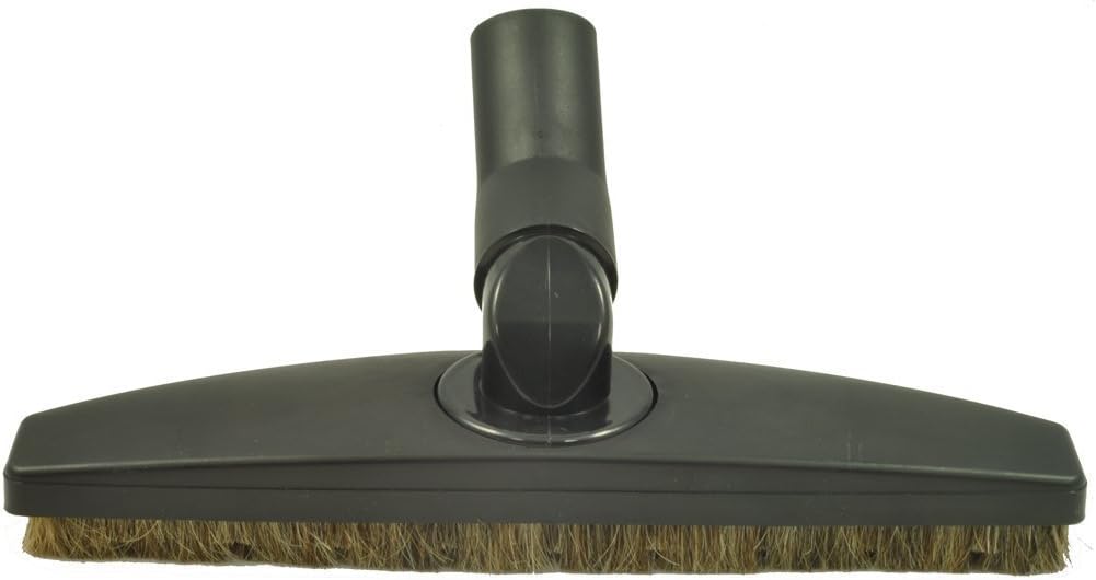 35MM Elbow 12" Floor Brush for Miele Canister Vacuum Cleaner Floor Tool Attachment. Spring - Side to Side Rotation - Up