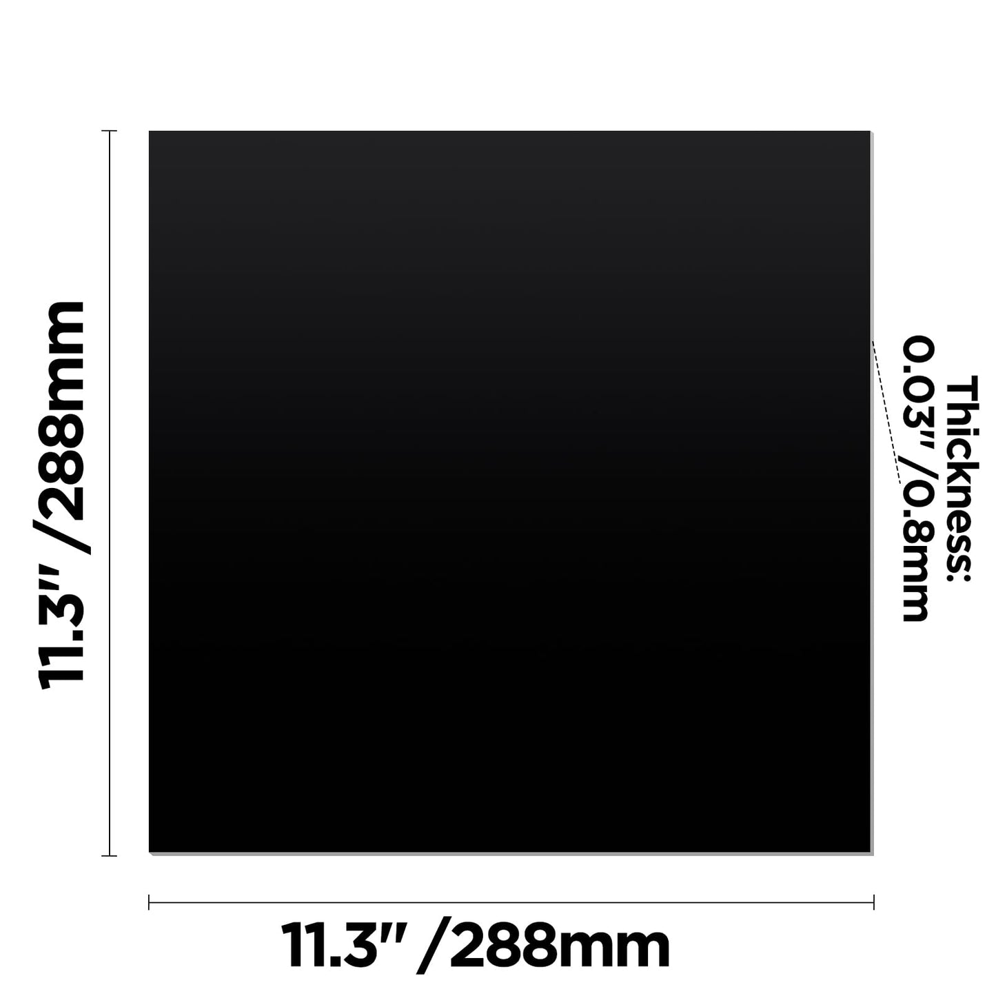 Frddiud Anodized Aluminum Sheet Metal 11.3 x 11.3 x 1/32 Inch Metal Plates Engraving Blanks for CNC Laser Engraving DIY Card, 0.8MM Thin Decorative Aluminum Metal Sheets for Crafting, House Decorat