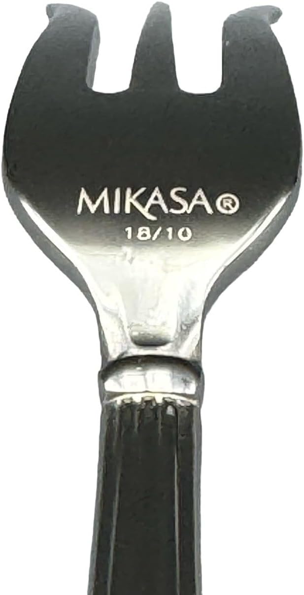 Mikasa 5148180 Stainless Steel Cocktail Fork Set of 4, Italian Countryside