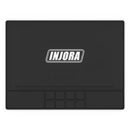 INJORA RC Silicone Pit Mat Repair Work Mat Soldering Mat for RC Car Upgrade (600x450mm)