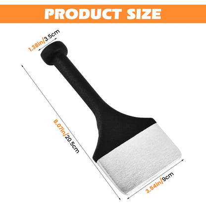 Carpet Tucking Tool, 3.5” Wide Carpet Tucke-r and Stair Tool for Rug Installation, Handheld Rug Tucking Shovel(Color:Black)