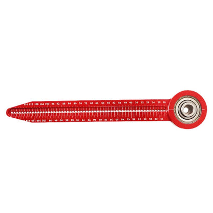 NULYLU Woodworking Hole Ruler Portable Drawing Compass Aluminum Alloy Circular Marking Gauge High Precision Circle Drawing Tool 5.74In for Carpentry Engineering Design