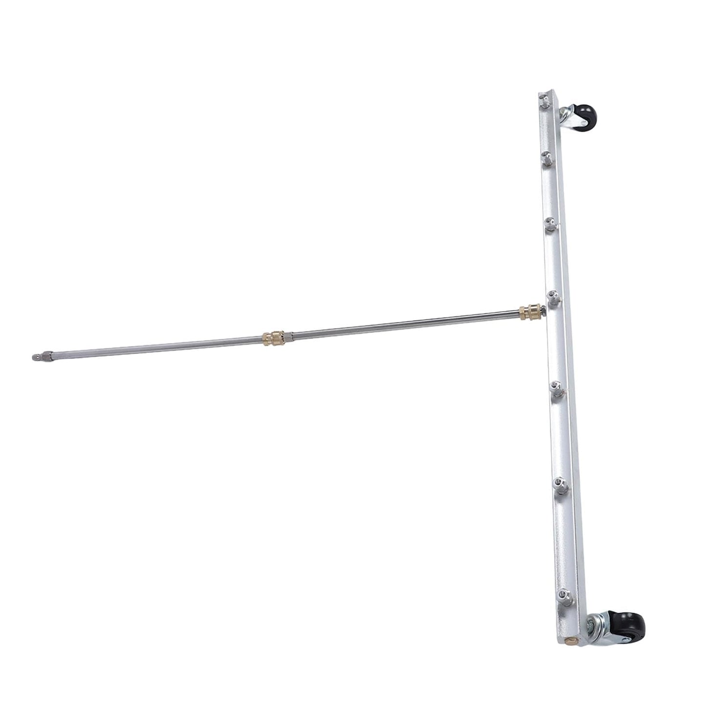 39.37inch Pressure Washer Cleaner, Power Pressure Washer Attachment, Stainless Steel Water Broom with 1/4inch Quick Connector, Surface Cleaner for Household and Business Use (for Undercarriage