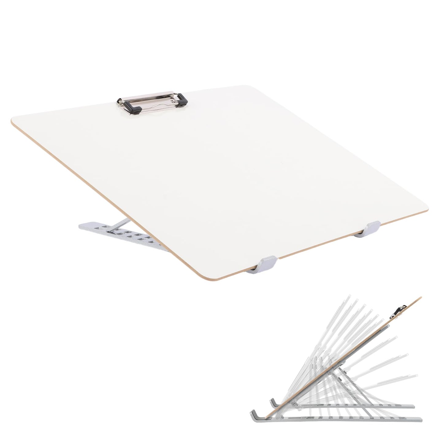 Slant Board for Writing 16 x 12 Inch Adjustable Dry Erase Writing Board Sloped Surface to Improve Handwriting Legibility 20°Slanted Clipboard for Writing Reading Drawing