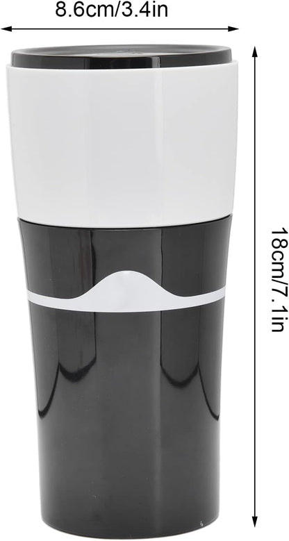 TOPINCN Coffee Maker, Outdoor Coffee Pot Machine, Cold Brew Travel Drip Filter Coffee Machine, Portable Hand Pour 450Ml