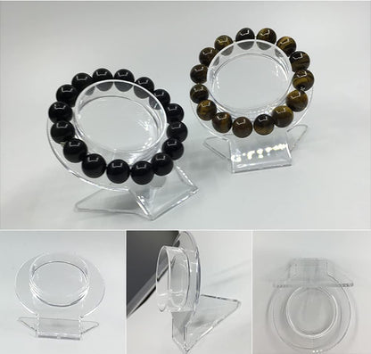 Clear Acrylic Bracelet Display Stands, Bangle Organizer Rack, Jewelry Holder