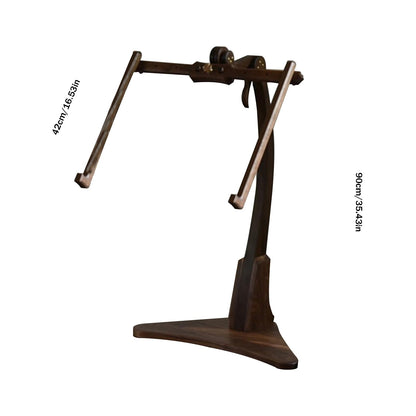 ErdBar Embroidery Stand Floor Standing Solid Wood Embroidery Bracket, Adjustable Angle Cross Stitch Bracket,Suitable for Craftsmanship and Sewing